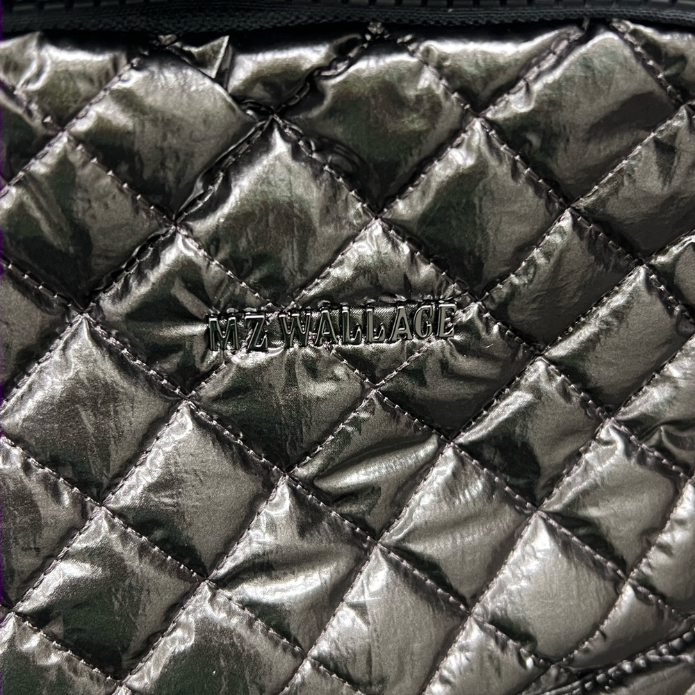 NEW MZ Wallace City Backpack in Anthracite Metallic - Picture 3 of 6